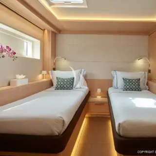 KAJIKIA double cabin converted onto twin