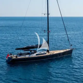 FREE AT LAST - At anchor