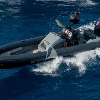 Chase boat available at extra cost