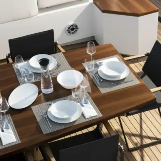 Lunch setup