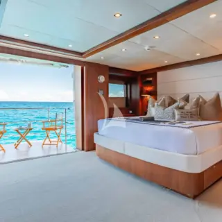 On Deck Master King Stateroom (features fold out Balcony)