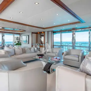 Main Salon Looking Aft