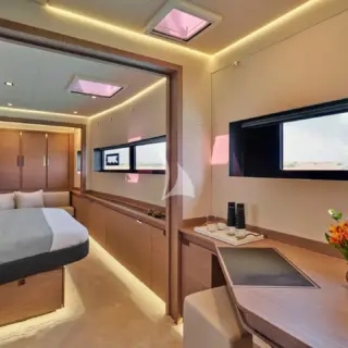 Elly - Master cabin desk area