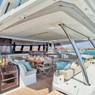 Aft deck area