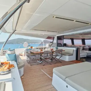 Elly - Aft deck area