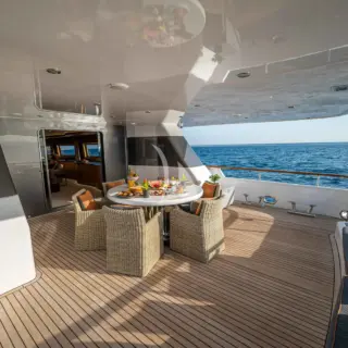 Aft deck
