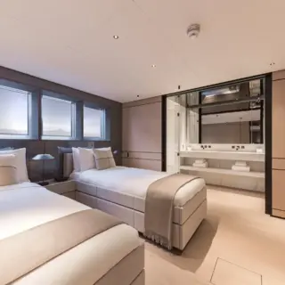 Twin cabin convertible to double