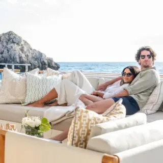 Sun deck lounge