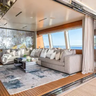 Upper deck salon