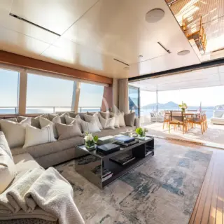 Upper deck salon