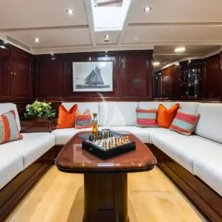 Main salon seating area