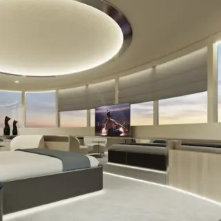 upper deck cabin