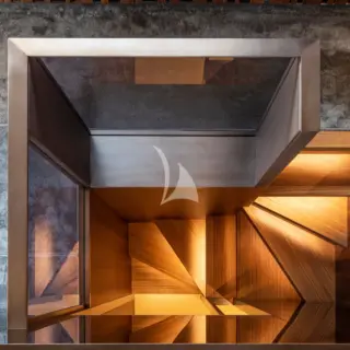 Stairs to Guest Lobby