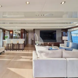 Upper deck bar area