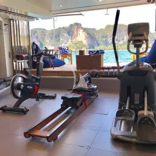 Gym set up