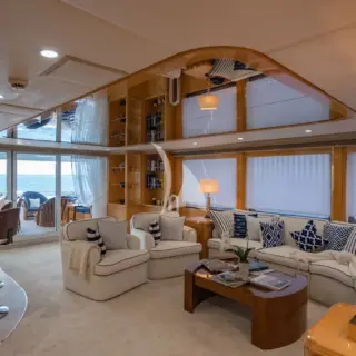 Main deck saloon and bar