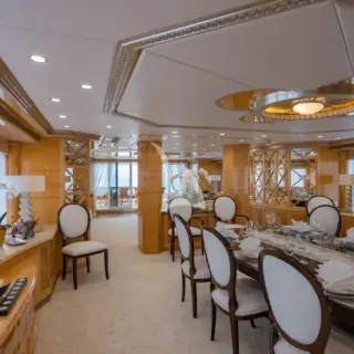 Main deck saloon dining