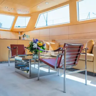 Informal seating main saloon