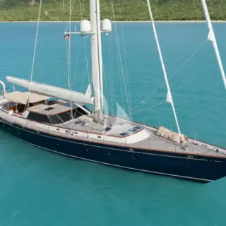 ABUNDANCE - at anchor