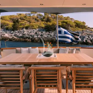 Aft deck