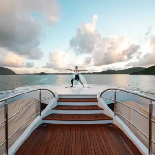 Bridge Deck | Yoga on the helipad