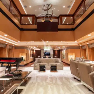 QUANTUM OF SOLACE - Main Deck | Main Salon View Forward