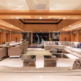 Main Deck | Main Salon - View Aft