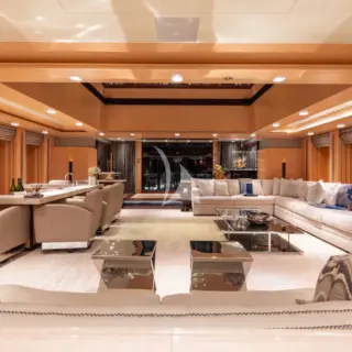 QUANTUM OF SOLACE - Main Deck | Main Salon View Aft