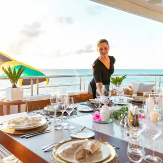 QUANTUM OF SOLACE - Bridge Deck | Aft Dining
