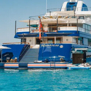 Aft Swim Platform