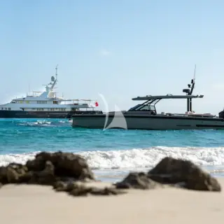 Waterline view of EMERALD