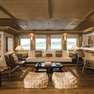 Bridge deck lounge bar