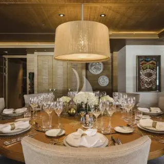 Bridge deck dining