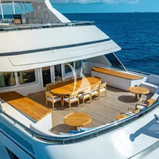 REVERIE Bridge Deck Dining Aft