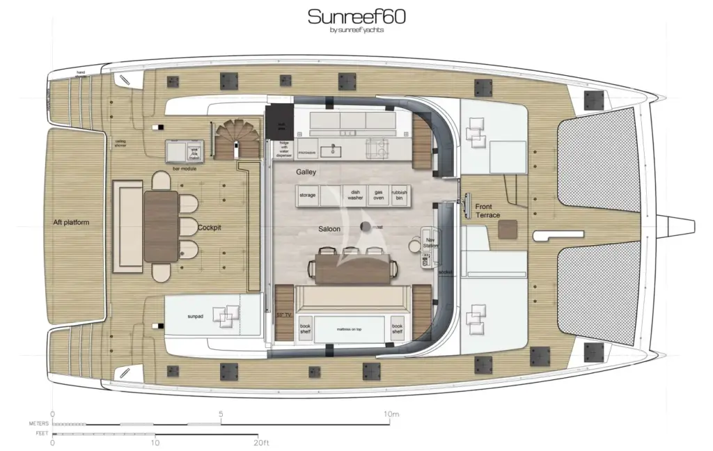 DAWN - Layout - main deck