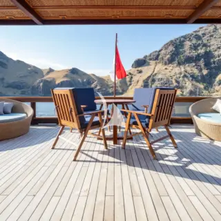 Master suite private balcony