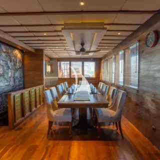Main deck dining area