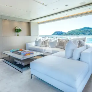 Main salon seating area