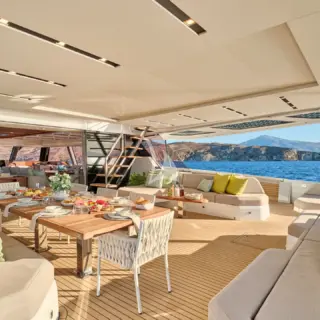 Aft deck area