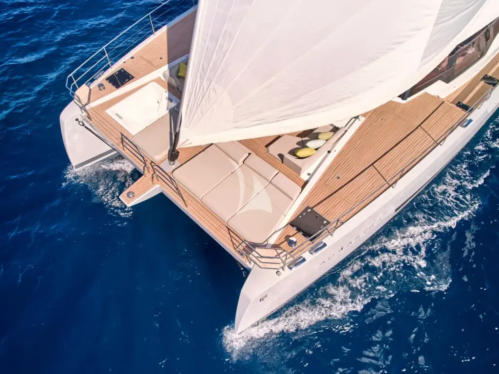 AD ASTRA - Aerial view fore deck 