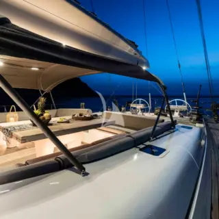 Cockpit at night