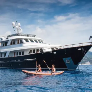At anchor