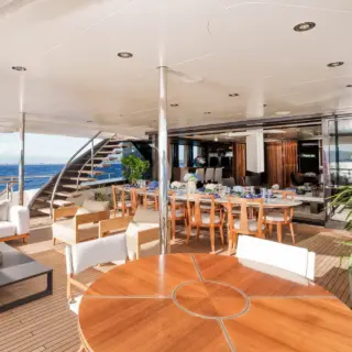 Bridge aft deck