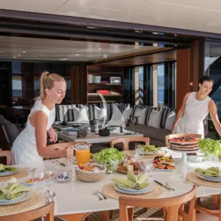 HALO - Bridge Deck Aft Dining