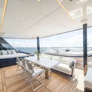 Aft deck