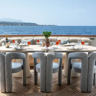 Aft deck