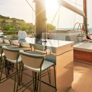 Bar on the sundeck