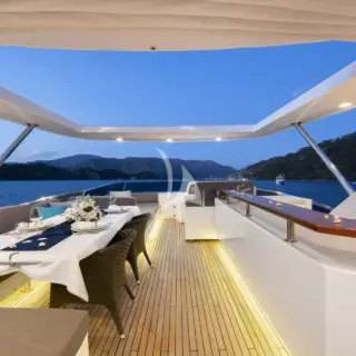 Flybridge by night
