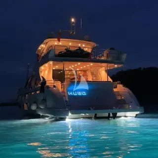 Aft view by night