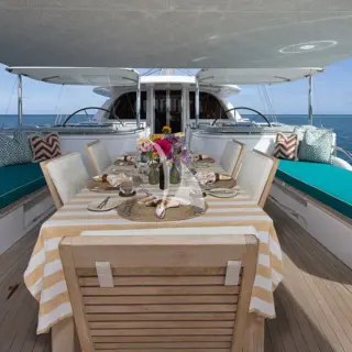 Aft Deck dining